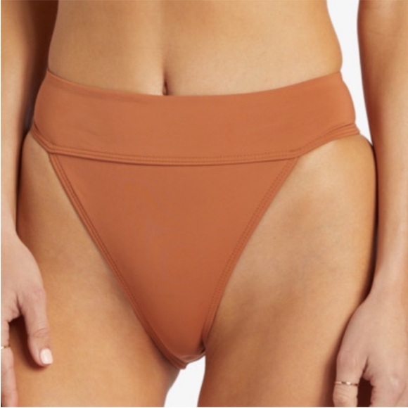 Billabong Medium Bikini 2-piece Sol Searcher V Bralette & Aruba golden brown NWT - Picture 4 of 13